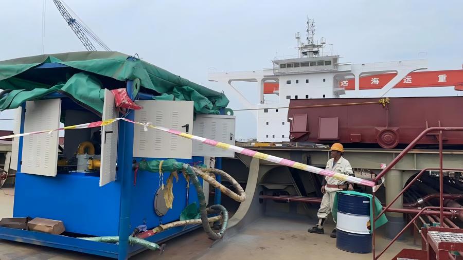中远海运重工海洋工程船串油项目
